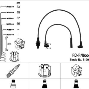 RC-RN655 ATEŞLEME KABLOSU - NGK