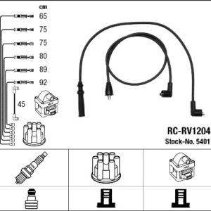 RC-RV1204 ATEŞLEME KABLOSU - NGK