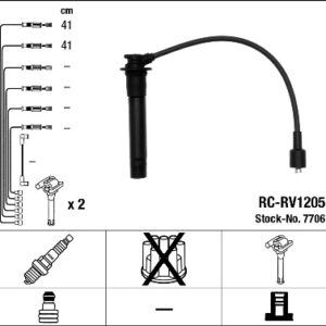 RC-RV1205 ATEŞLEME KABLOSU - NGK