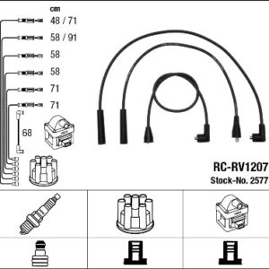 RC-RV1207 ATEŞLEME KABLOSU - NGK