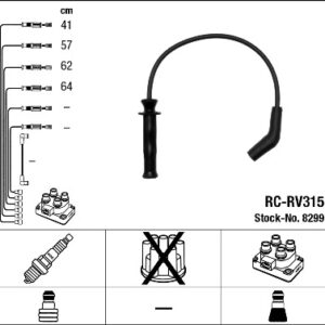 RC-RV315 ATEŞLEME KABLOSU - NGK