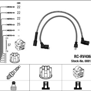 RC-RV406 ATEŞLEME KABLOSU - NGK