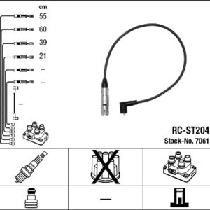 RC-ST204 ATEŞLEME KABLOSU - NGK