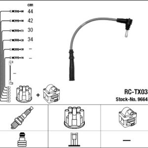 RC-TX03 ATEŞLEME KABLOSU - NGK