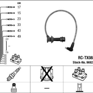 RC-TX08 ATEŞLEME KABLOSU - NGK