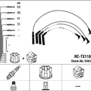 RC-TX118 ATEŞLEME KABLOSU - NGK