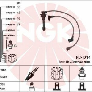 RC-TX14 ATEŞLEME KABLOSU - NGK