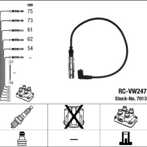 RC-VW247 ATEŞLEME KABLOSU - NGK