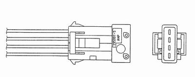 OZA660-EE11 OKSİJEN SENSÖRÜ NGK-5697/NGK-5717 - NGK