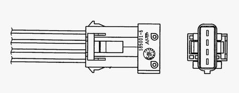 OZA659-EE4 OKSİJEN SENSÖRÜ NGK-0378/NGK-0382 - NGK