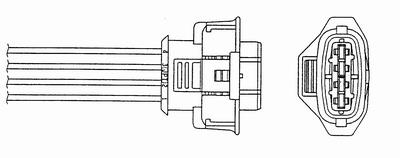 OKSİJEN SENSÖRÜ OPEL ASTRA G 1.6 02-09 CORSA 1.0-1.4LPG 06 NGK-0381/NGK-1610/NGK-1626/NGK-1995 - NGK