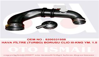 HAVA GİRİŞ TURBO BORUSU NEW KNG-CLIO III-TWNG-MGN II-THALIA-LOGAN-SANDERO 1.5 DCI K9K - OEK