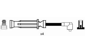 BUJİ KABLOSU ROVER 400 2.0İ 94-98 420 92-00 620TI 94-99 RC-RV301 - NGK