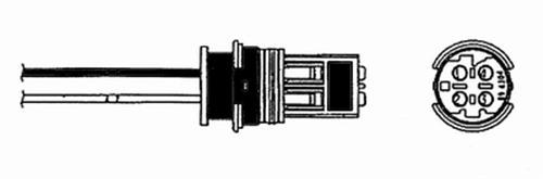 OZA600-BM8 OKSİJEN SENSÖRÜ BMW E90 320 SI 5.06 11 E91 320.İ 05 E87 120.İ 03-12 - NGK