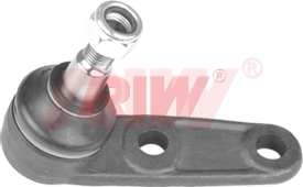 ALT ROTİL ÖN; SOL/SAĞ FORD ESCORT III 1.1 OHV 09/80 05/83 - RIW