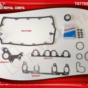 ÜST TAKIM CONTA BORA-CADDYIII-GOLF4-5 PASSAT-POLO-T5 1.9 TDI ASZ BXE AVF AVB AWX AXB BJB BXE BDJ - ROYAL