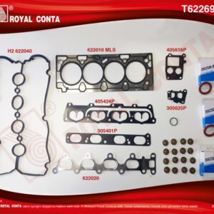 ÜST TAKIM CONTASI KEÇELİ ASTRA G-H-VECTRA C 1.6 16V Z16XEP - ROYAL