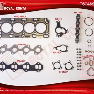 ÜST TAKIM CONTA SKC Lİ SUBAP LASTİKLİ MASTER III 2.3 DCİ 11 MOVANO 2.3 CDTİ 10 M9T - ROYAL