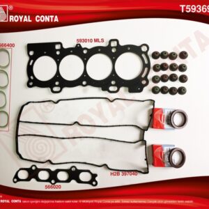 ÜST TAKIM CONTASI CORTECO KEÇELİ SUB.LASTİKLİ FOCUS II 1.6 16V 03-07 100HP - ROYAL