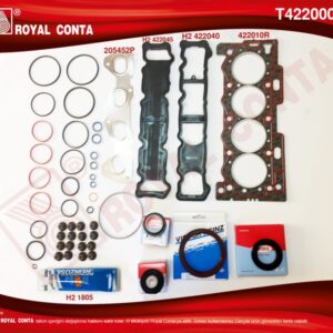 MOTOR TAKIM CONTASI CORTECO KEÇELİ S.LASTİKLİ P206-P207P307-P1007-C2-C3-C4 1.4 16V 03 88HP ET3J4 - ROYAL