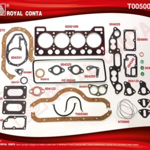 MOTOR TAKIM CONTA KEÇESİZ R12 1400 - ROYAL