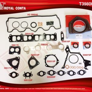 MOTOR TAKIM CONTA KEÇELİ S LASTİKLİ DOBLO-PUNTO 1.9 JTD 182.B9.000- 188.A2.000 MOTOR SKC SİZ - ROYAL