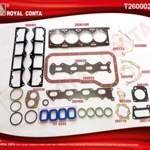 MOTOR TAKIM CONTA KEÇESİZ PALIO-MREA-SNA-BRAVA 1.6 - ROYAL