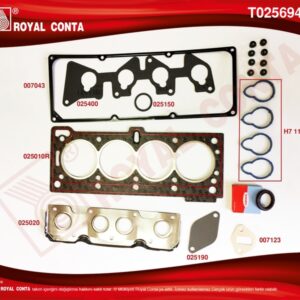 MOTOR ÜST TAKIM CONTA SKT KEÇELİ R19-MGN-CLIO 1.4/1.6 ie - ROYAL