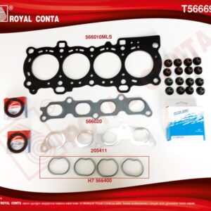 x ÜST TAKIM CONTA CORTECO KEÇELİ SUBP.LAST SUBAP KAPAK CONTASIZ FOCUS II 1.6 16V 03 100HP - ROYAL