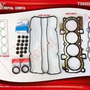 ÜST TAKIM CONTA CORTECO KEÇELİ SUBP.LAST FOCUS II 1.6 16V 03-07 100HP - ROYAL