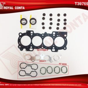 ÜST TAKIM CONTA SKT KEÇELİ S LASTİKLİ SUBAP KAP.CONTASIZ FOCUS-FIESTA 1.6 16V ZTECH SE MOTOR - ROYAL