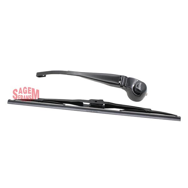 SİLECEK KOLU SÜPÜRGELİ KOMPLE ARKA 355mm GOLF IV 98 05 - SAGEM