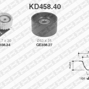 EKSANTRİK GERGİ KİTİ FIAT STILO 192 2.4 20V 192XD1A 192AXD12 01-07 - SNR