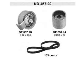 TRİGER SETİ 153x25 PASSAT 96-00 -A4 95-00 -A6 95-05 1.8-1.8T AJL-AEB-AFY - SNR