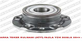 ARKA TEKER RULMANI KİTİ FAZLA YÜK DOBLO 09 TGB 42001 - SNR