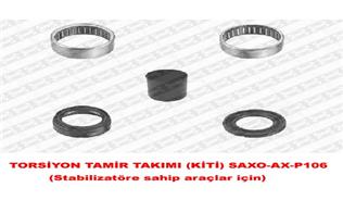 TORSİYON TAMİR TAKIMI KİTİ SAXO-AX-P106 Stabilizatöre sahip araçlar için x - SNR