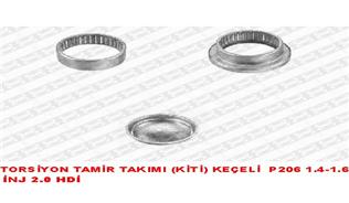 TORSİYON TAMİR TAKIMI KİTİ KEÇE SİZ/KAPAKLI P206 1.4-1.6 İNJ 2.0 HDİx O - SNR