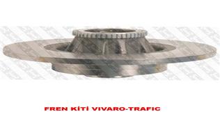 ARKA FREN AYNASI TRAFIC-VIVARO 1.9D-DTI 16V-2.5DTI 08/01 PRIMASTAR 01 280x12x5DL PORYALI - SNR