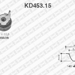 EKSANTRİK GERGİ KİTİ 146x200 VECTRA A-OMEGA A-ASTRA F-CALIBRA-KADETT E 1.8i-2.0i 8V 18SV-C18NZ-20NE - SNR