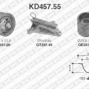 TRİGER SETİ 153x25 PASSAT 96-00 -A4 95-00 -A6 95-05 1.8-1.8T AJL-AEB-AFY KÜTÜKLÜ - SNR