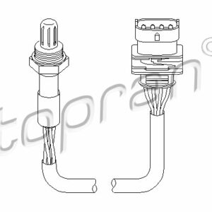 OKSİJEN SENSÖRÜ LAMBDA SONDASI ASTRA G-CORSA C-VECTRA B 1.4-1.6 Z14XE-Z16XE-Z16XEP - TOPRAN