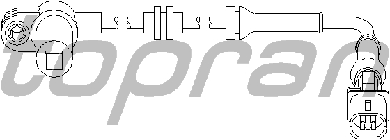 ABS TEKERLEK HIZ SENSÖRÜ CORSA C-MERIVA-TIGRA-VECTRA 1.4-1.8-2.0 16V - TOPRAN