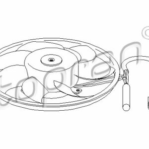 755 KLİMA FAN MOTORU VECTRA B 1.6-1.8-2.0-2.5 - TOPRAN