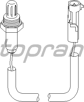 885 OKSİJEN SENSÖRÜ ASTRA F-CORSA B-TIGRA-VECTRA A-B- 1.4-1.6-ACCENT 1.3İ-1.5 İ 12V - TOPRAN