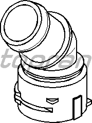 TERMOSTAT YUVASI FLANŞI BORA-CADDY III-GOLF IV-V-VI-PLUS-JETTA III-PASSAT-POLO-TOURAN-A3-LEON - TOPRAN