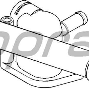 755 TERMOSTAT YUVASI FLANŞI BORA-GOLF IV-POLO-SHARAN 1.9TDI 1.4 TDI 2.5 TDI 98-06 -A3-A4 - TOPRAN