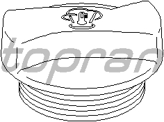 755 YEDEK SU DEPO KAPAĞI BORA 98 GOLF IV 96 PASSAT 96 POLO 01 TOUAREG 02 A4 95 A6 97 - TOPRAN