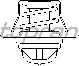 755 TERMOSTAT BORA-CADDY-GOLF-PASSAT-POLO-T5-SHARAN-OCTAVIA-FABIA-TOLEDO-IBIZA-CORDOBA-A3-A4-A6-TT - TOPRAN