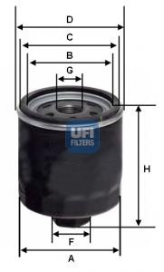 YAĞ FİLTRESİ - UFI