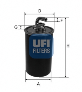 YAKIT FİLTRESİ - UFI